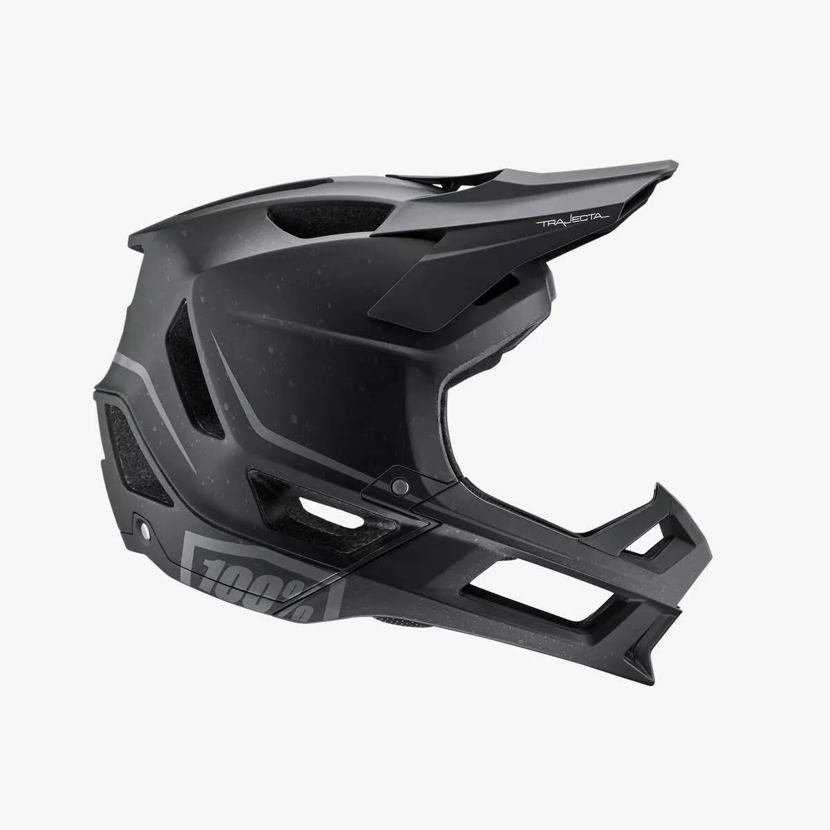 100% Trajecta Helmet with Fidlock – Black