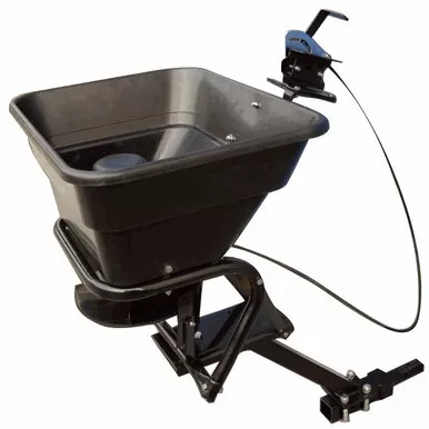 125 lb Receiver Mount Spreader by Field Tuff