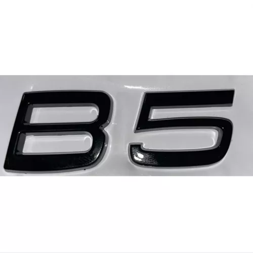 “B5” Emblem, Gloss Black