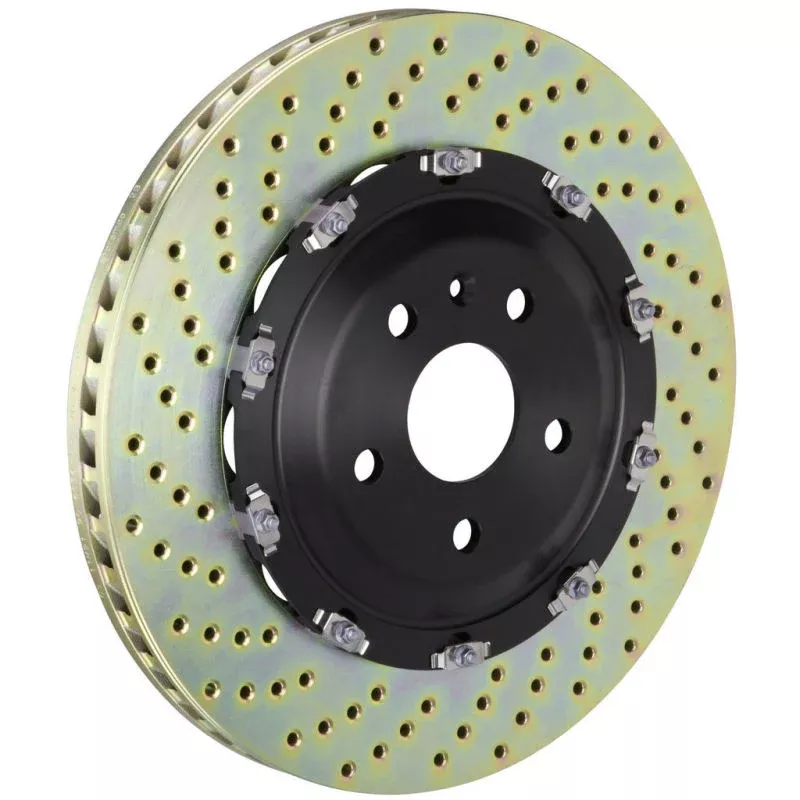Brembo 06-08 RS4 Front 2-Piece Discs 380×34 2pc Rotor Drilled