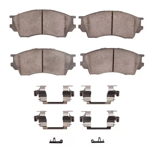 DFC 4000 HybriDynamic Front Brake Pads and Hardware Kit, Mazda Millenia 1995-2002