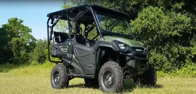 Pioneer 1000-5 Tip Out Windshield by Fortress