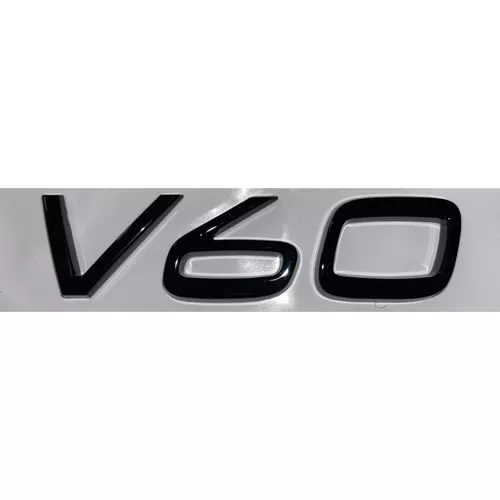 “V60” Emblem, Gloss Black