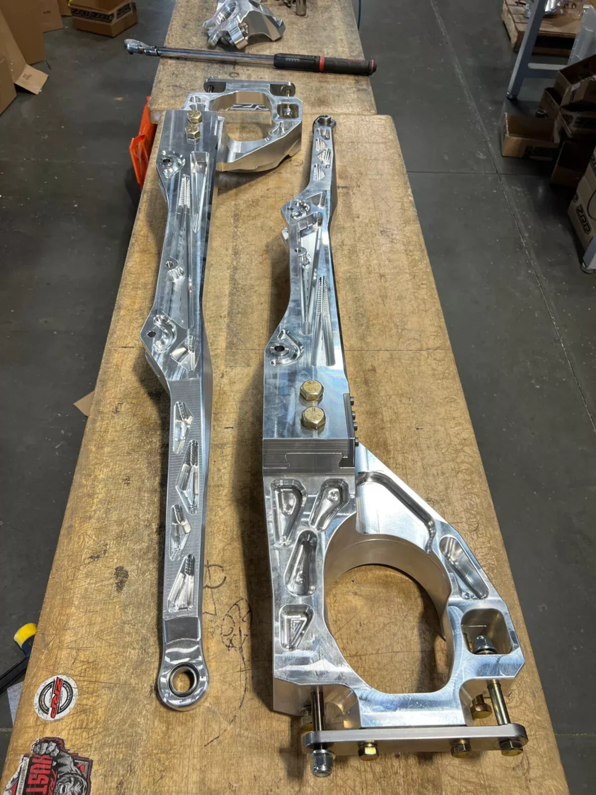 ZRP Polaris RZR Pro R Billet Trailing Arm 2 Set